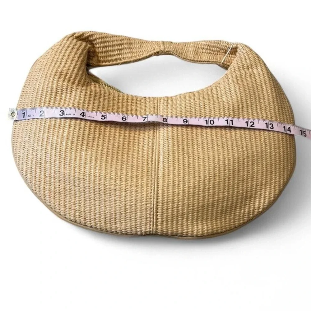 Moda Luxe Natural Straw Hobo‎ Bag
